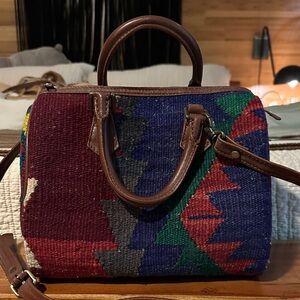Artemis Design Co. Multicolor Tapestry Speedy Satchel
